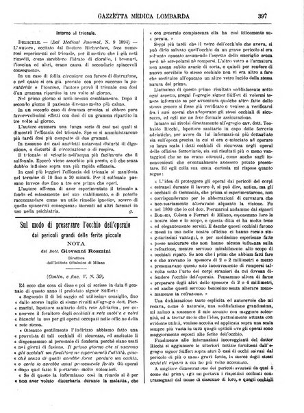 Gazzetta medica lombarda