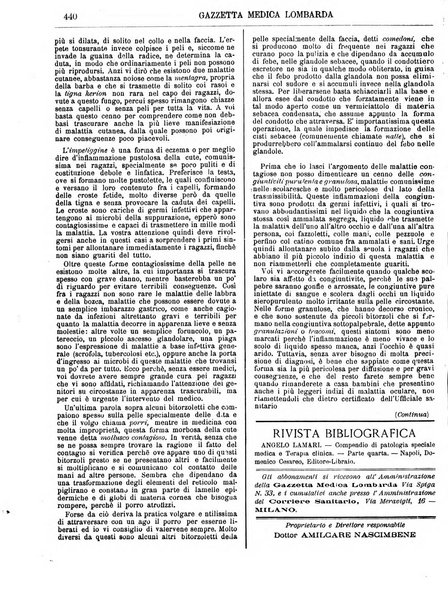 Gazzetta medica lombarda