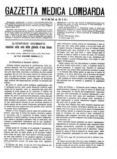 Gazzetta medica lombarda