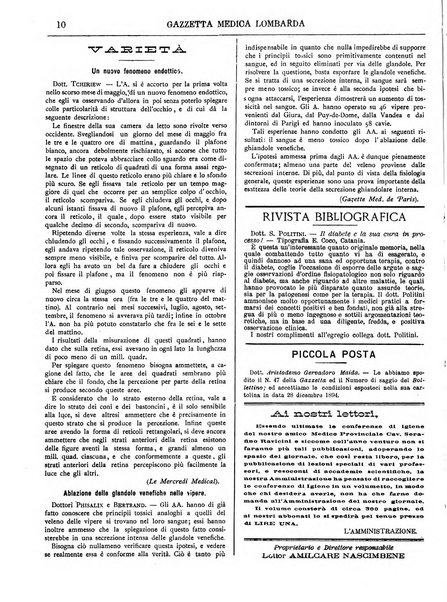 Gazzetta medica lombarda