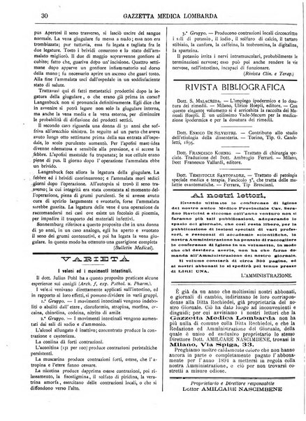 Gazzetta medica lombarda