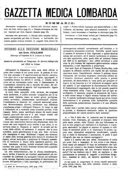 Gazzetta medica lombarda