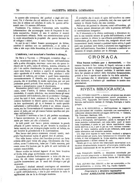 Gazzetta medica lombarda