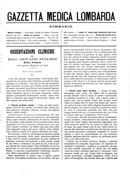 Gazzetta medica lombarda