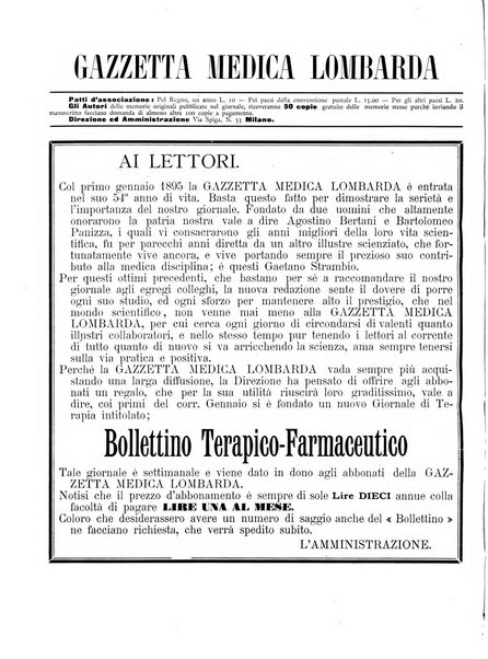 Gazzetta medica lombarda