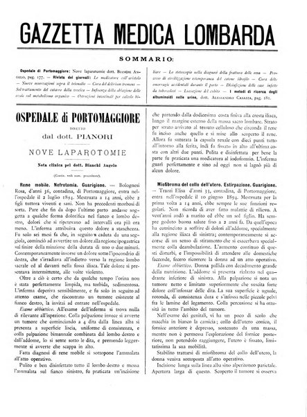 Gazzetta medica lombarda