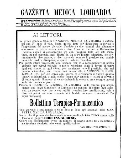 Gazzetta medica lombarda