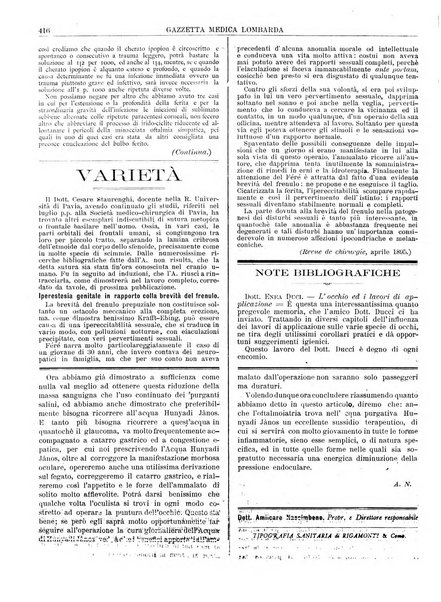 Gazzetta medica lombarda