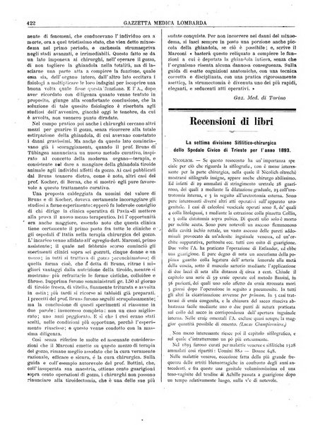 Gazzetta medica lombarda