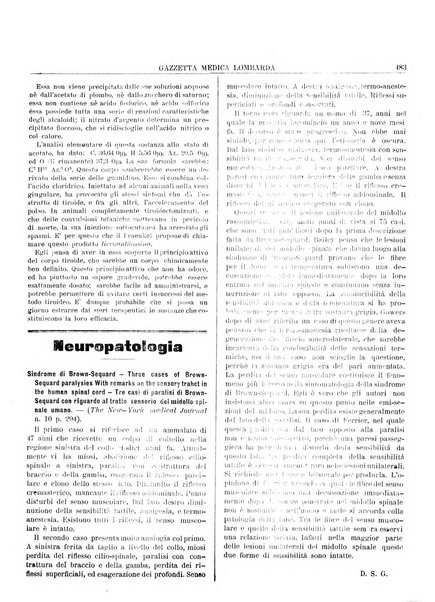 Gazzetta medica lombarda