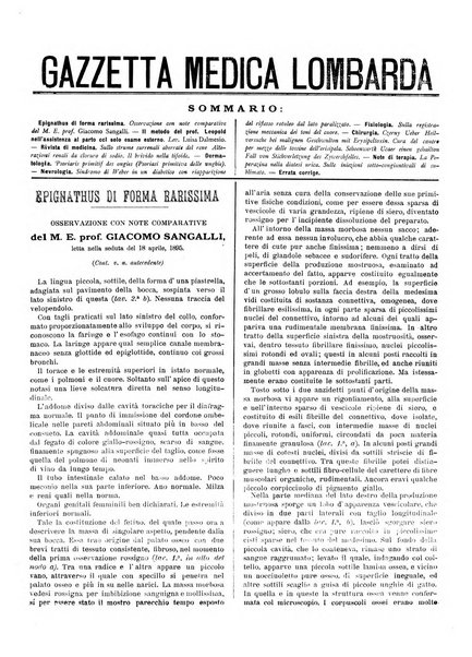 Gazzetta medica lombarda