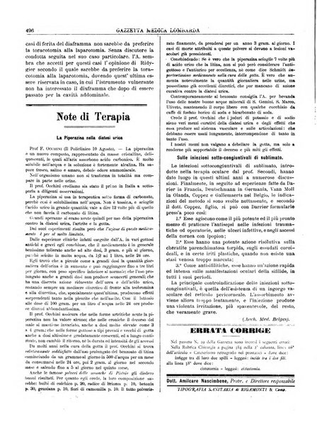 Gazzetta medica lombarda