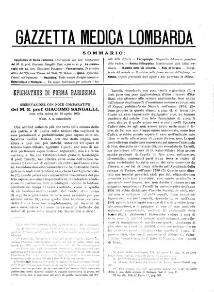 Gazzetta medica lombarda