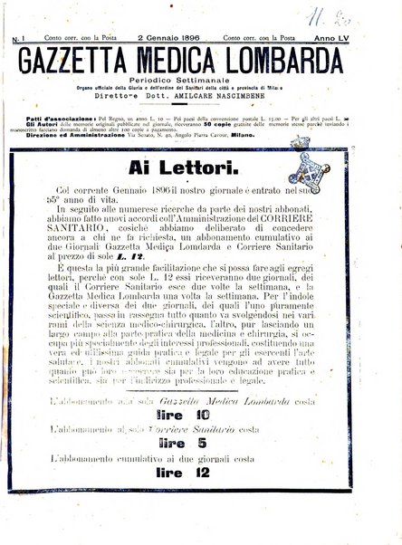 Gazzetta medica lombarda