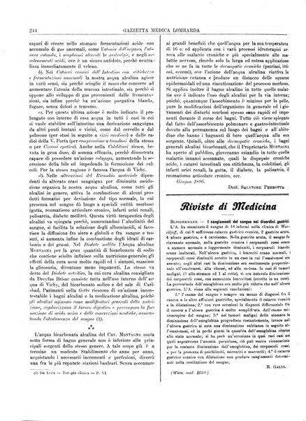 Gazzetta medica lombarda