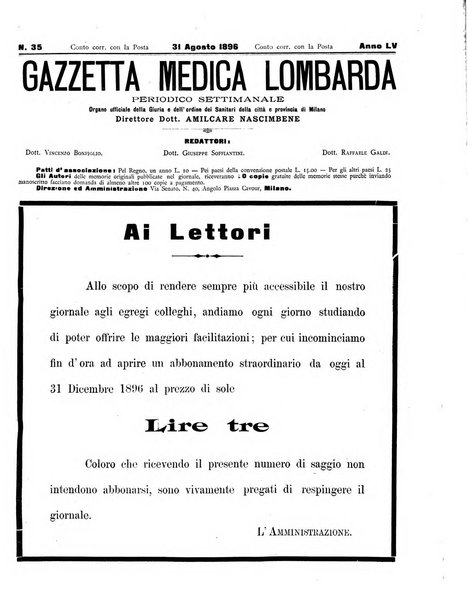 Gazzetta medica lombarda