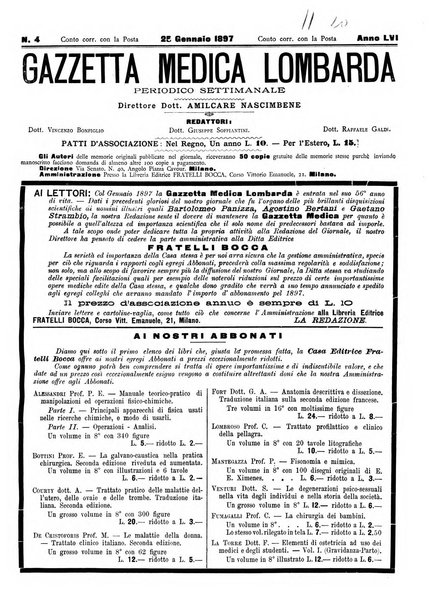 Gazzetta medica lombarda