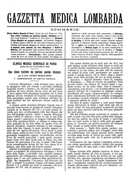 Gazzetta medica lombarda