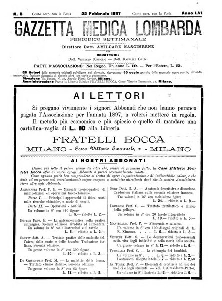 Gazzetta medica lombarda