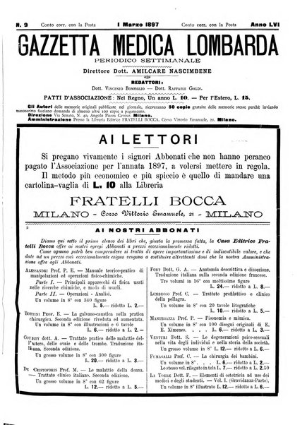 Gazzetta medica lombarda