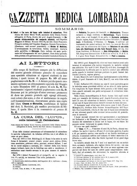 Gazzetta medica lombarda