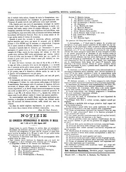 Gazzetta medica lombarda