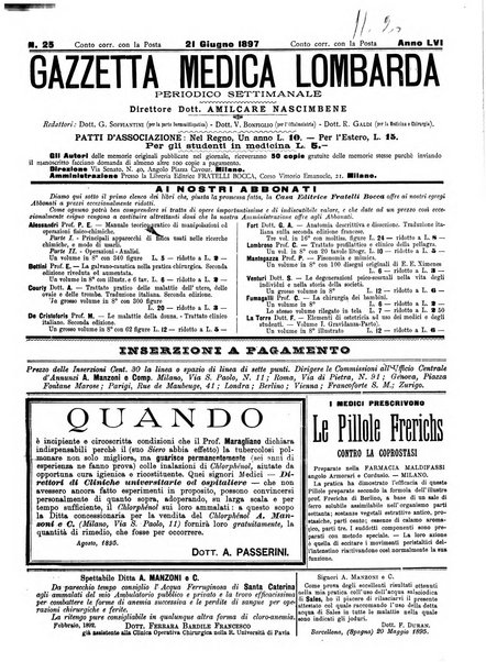 Gazzetta medica lombarda