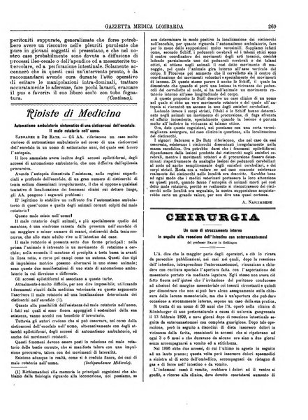 Gazzetta medica lombarda