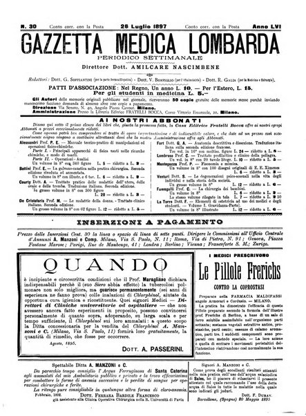 Gazzetta medica lombarda