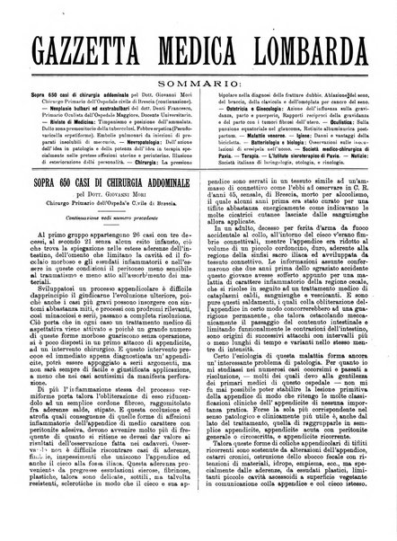 Gazzetta medica lombarda