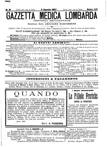 Gazzetta medica lombarda