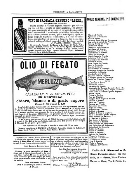 Gazzetta medica lombarda