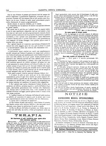 Gazzetta medica lombarda