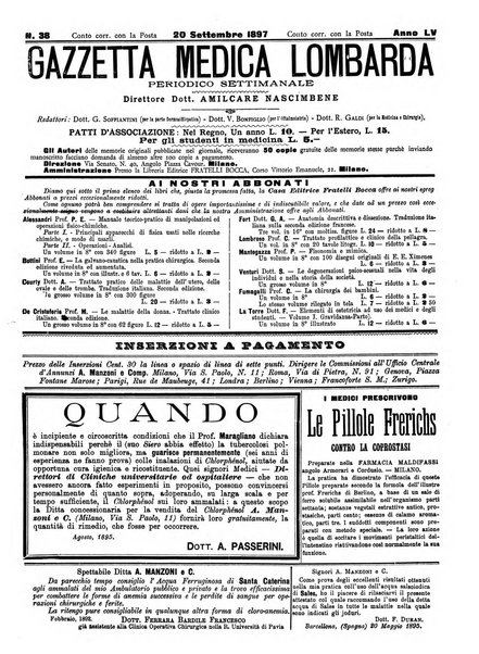 Gazzetta medica lombarda