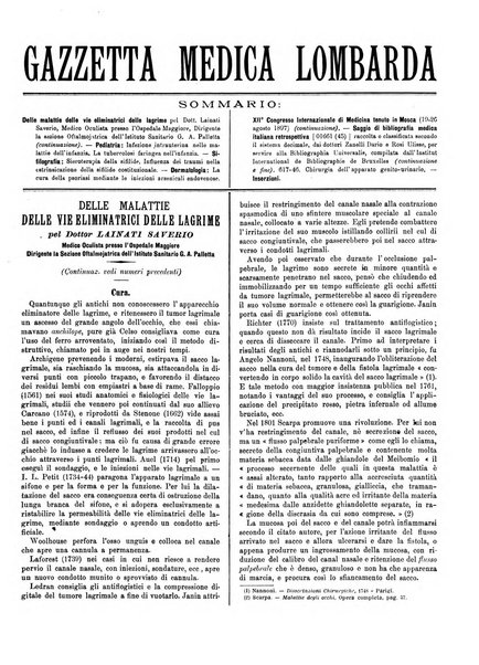 Gazzetta medica lombarda