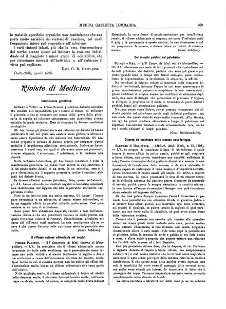 Gazzetta medica lombarda