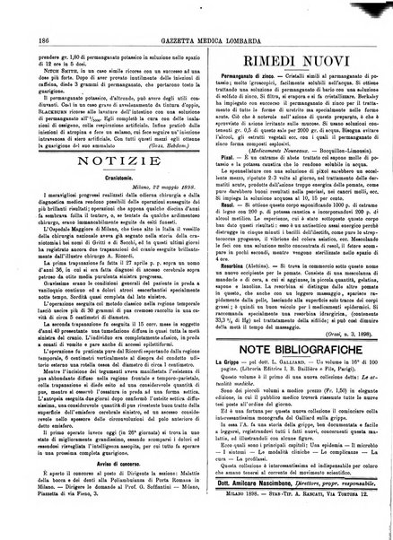 Gazzetta medica lombarda