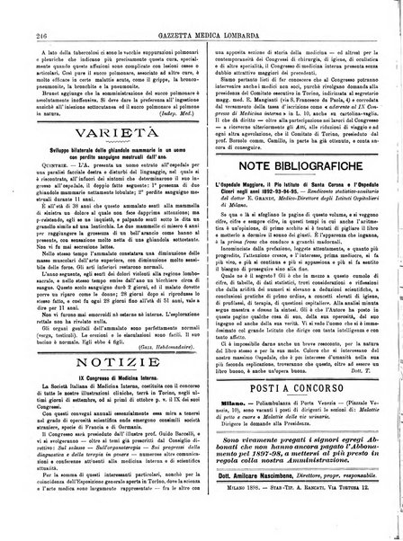 Gazzetta medica lombarda