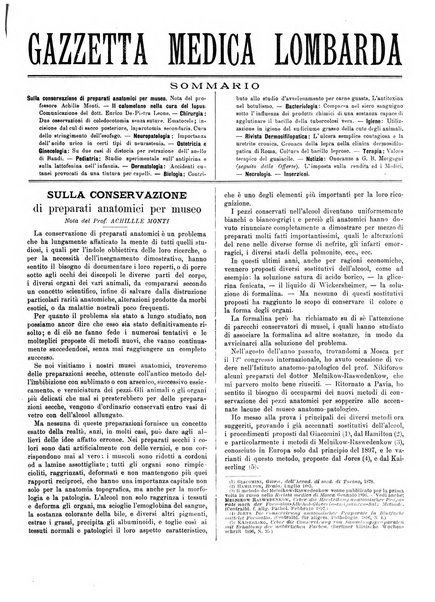 Gazzetta medica lombarda