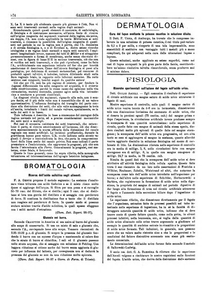 Gazzetta medica lombarda