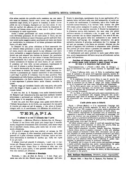 Gazzetta medica lombarda