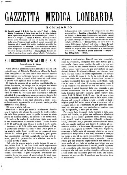 Gazzetta medica lombarda