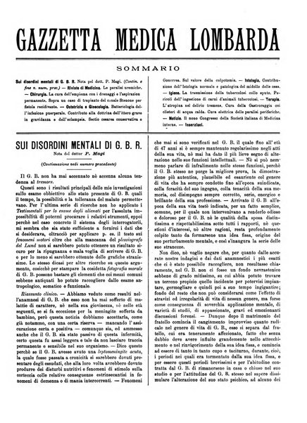 Gazzetta medica lombarda