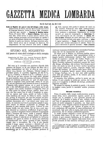 Gazzetta medica lombarda