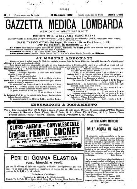 Gazzetta medica lombarda