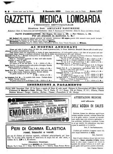 Gazzetta medica lombarda