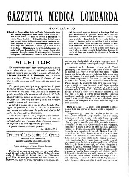 Gazzetta medica lombarda