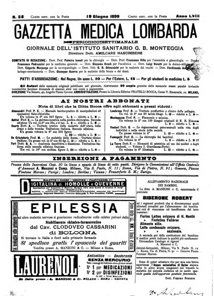 Gazzetta medica lombarda