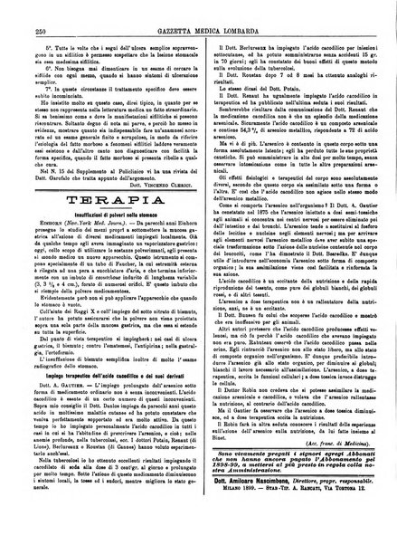 Gazzetta medica lombarda