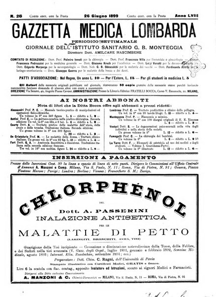 Gazzetta medica lombarda